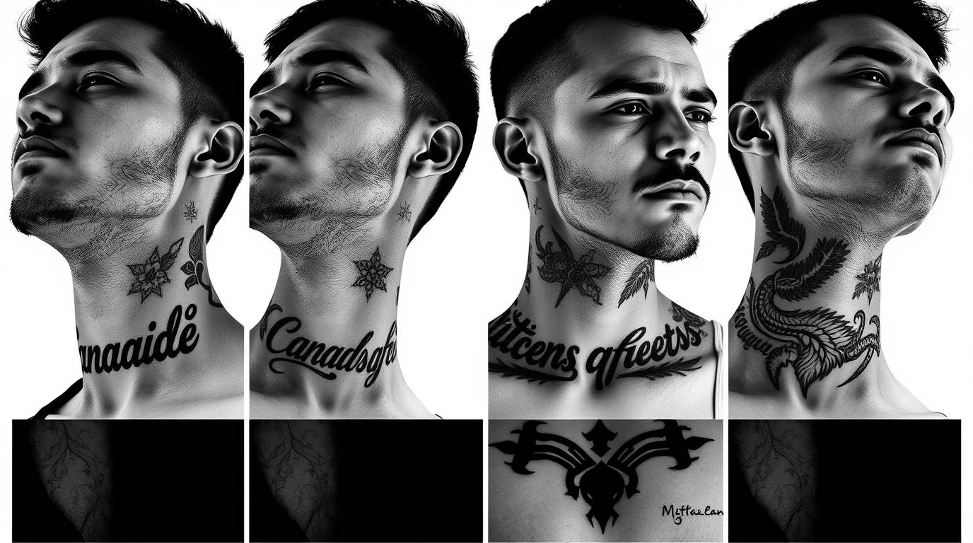 Popular Neck Tattoo Designs for Men