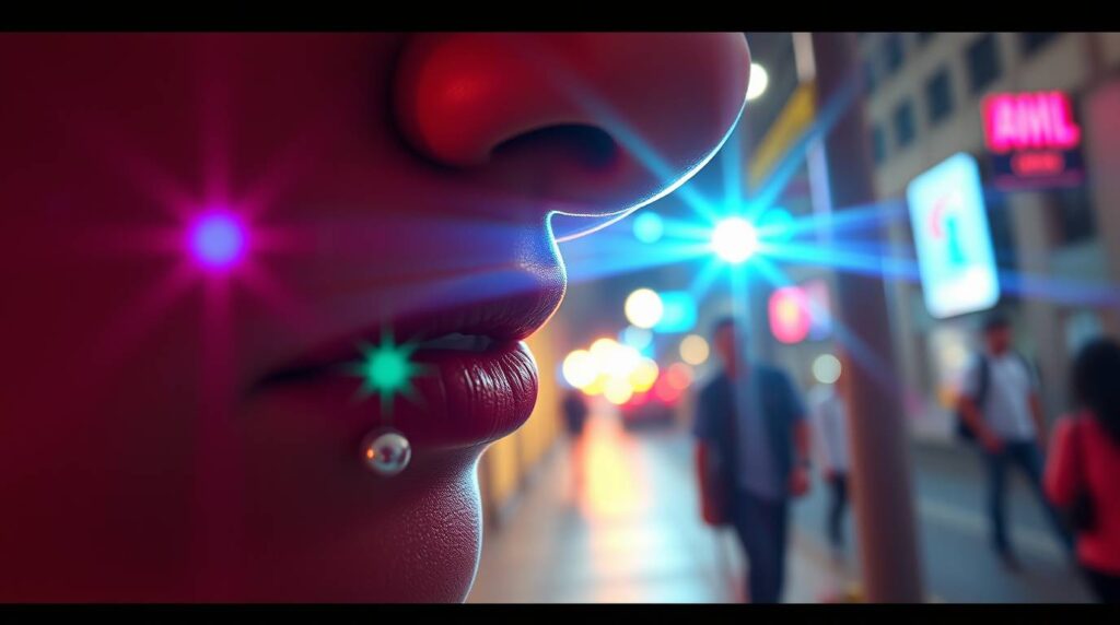 magic cross piercing